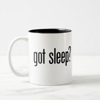 Got Schlaf? Kaffee-Tasse Zweifarbige Tasse