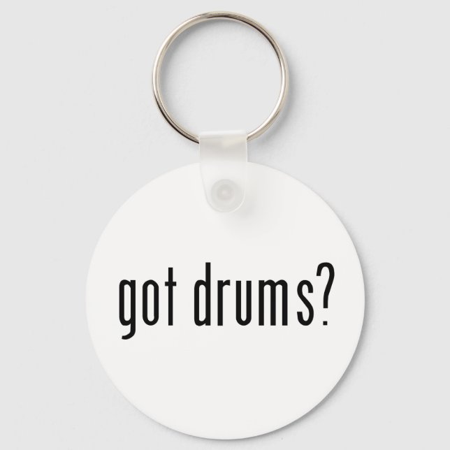 got Schlagzeug? Schlüsselanhänger (Vorderseite)