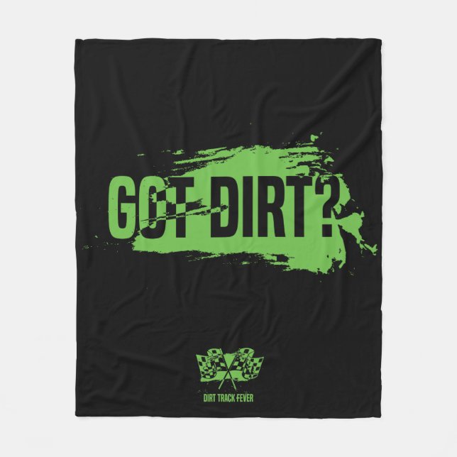 Got Schmutz? Warme Fleece-Decke Fleecedecke (Vorderseite)