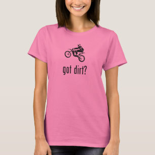Got Schmutzfahrrad dirtbike, das weg vom Vorder T-Shirt