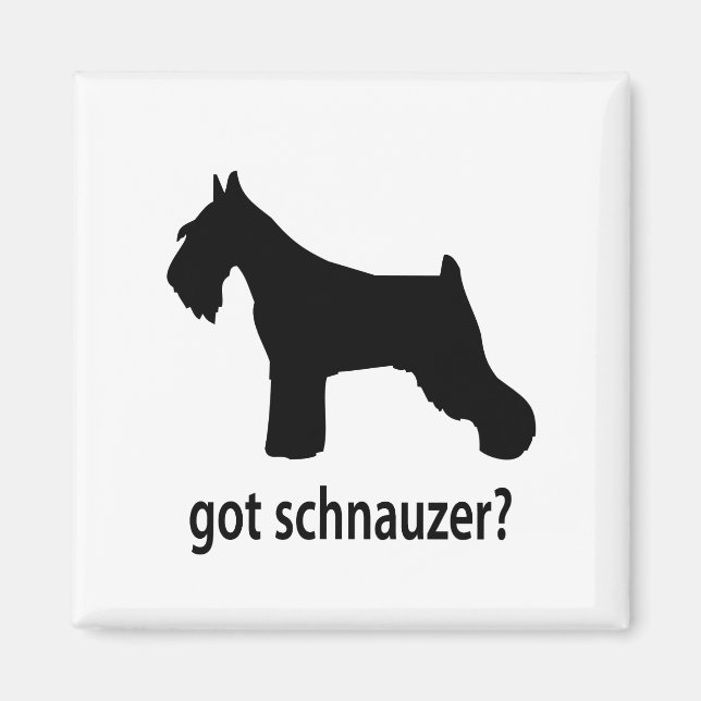 Got Schnauzer Magnet (Vorne)