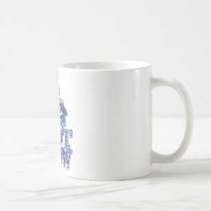 Got-schneebeängstigend-blau Kaffeetasse