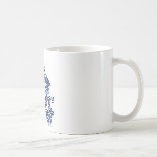 Got-schneebeängstigend-blau Kaffeetasse (Rechts)