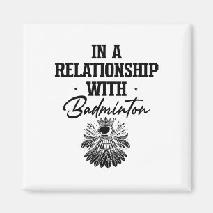 Got Shuttle Badminton Player Shuttle Racket 1 Magnet