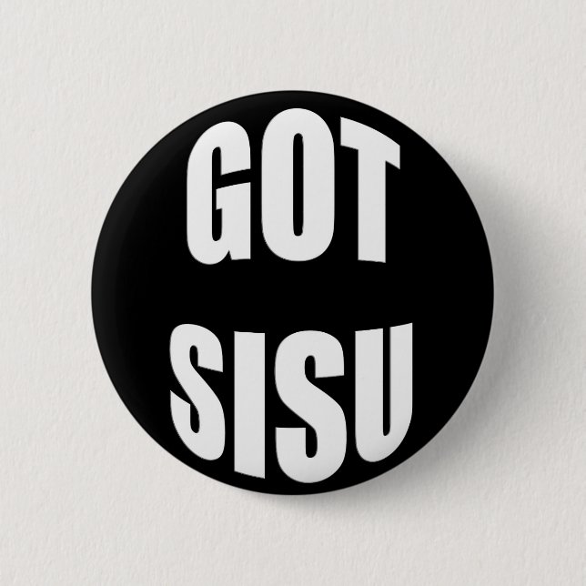 Got SISU Yooper Button (Vorderseite)