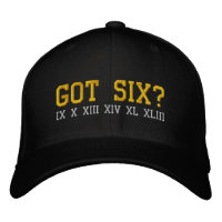 GOT SIX, IX X XIII XIV XL XLIII