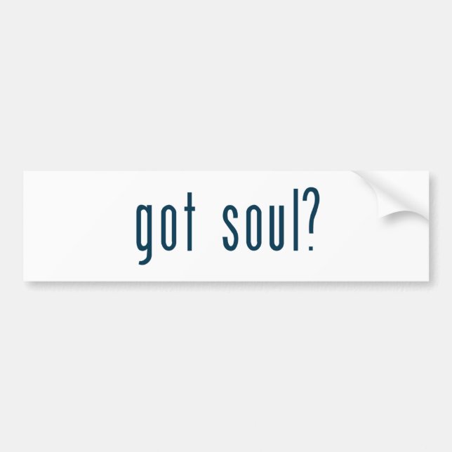 got Soul Autoaufkleber (Vorne)