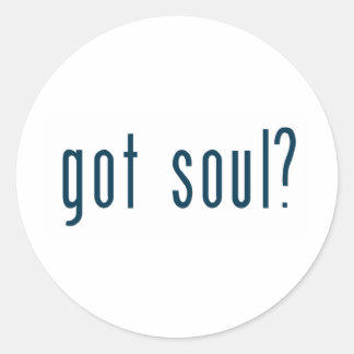 got Soul Runder Aufkleber