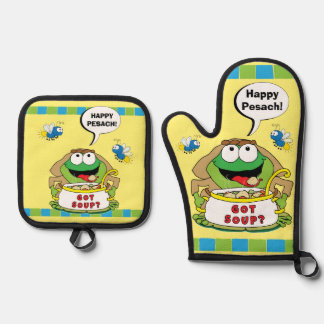 Got Soup Ofenhandschuh & Topflappen-Set
