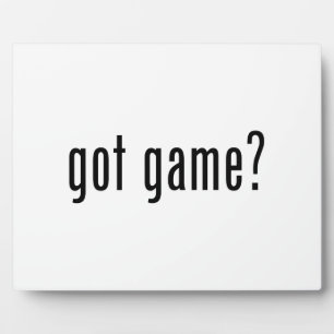 got Spiel? Fotoplatte
