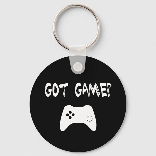 Got Spiel? Funny Gamer Schlüsselanhänger (Vorderseite)