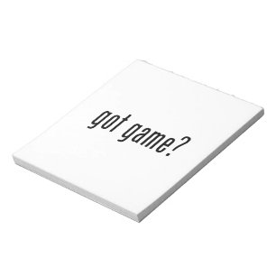 got Spiel? Notizblock