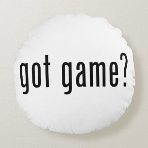 got Spiel? Rundes Kissen