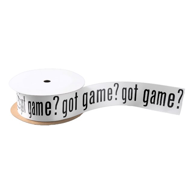 got Spiel? Satinband (Spule)