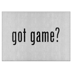 got Spiel? Schneidebrett