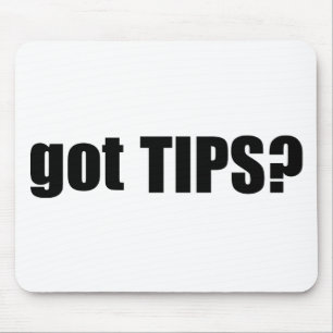 got TIPS? Mousepad