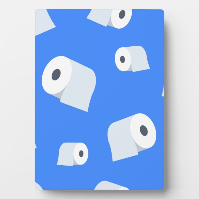 Got Toilettenpapier Fotoplatte (Vorderseite)