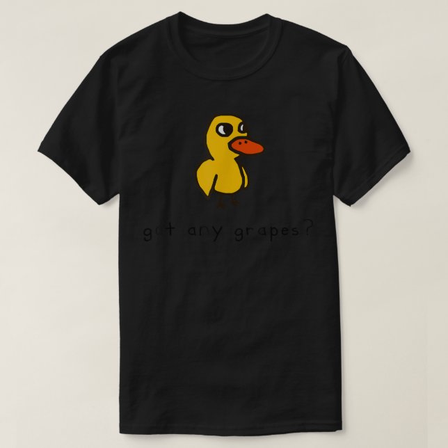 Got Trauben lustig T-Shirt (Design vorne)