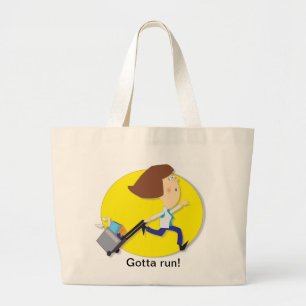 "Got, um riesige Tasche laufen zu lassen"