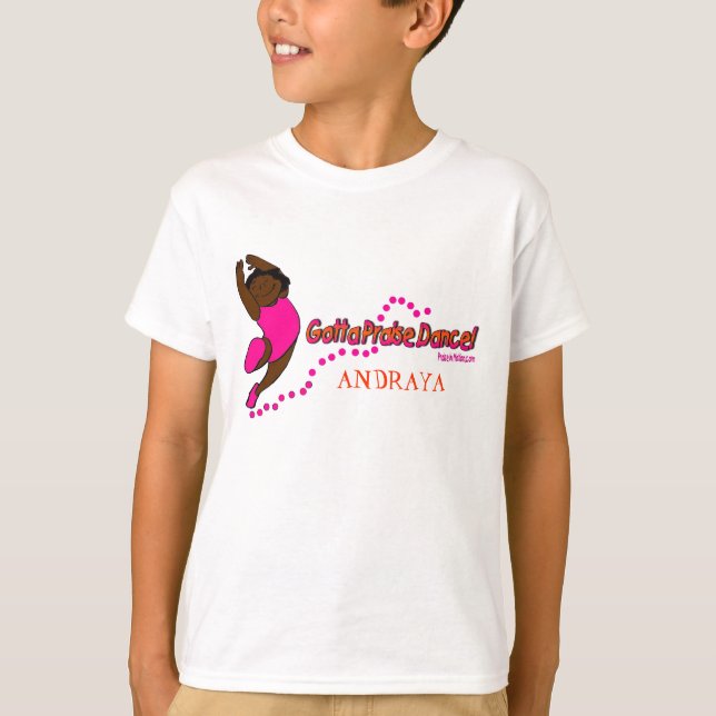 Got, um Tanz-braunes zu preisen (fertigen Sie den T-Shirt (Vorderseite)