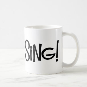 got, um zu singen kaffeetasse