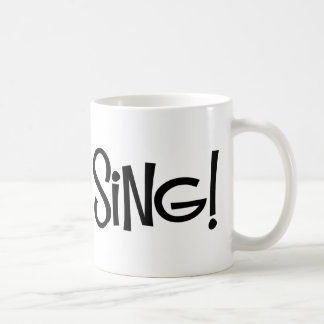 got, um zu singen kaffeetasse