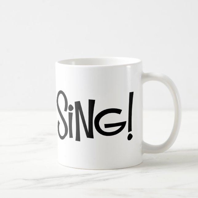 got, um zu singen kaffeetasse (Rechts)