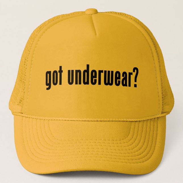 got Unterwäsche? Truckerkappe (Vorderseite)