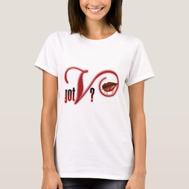 Got V - Vampire-Blut T-Shirt (Vorderseite)