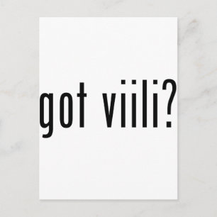 got viili? postkarte