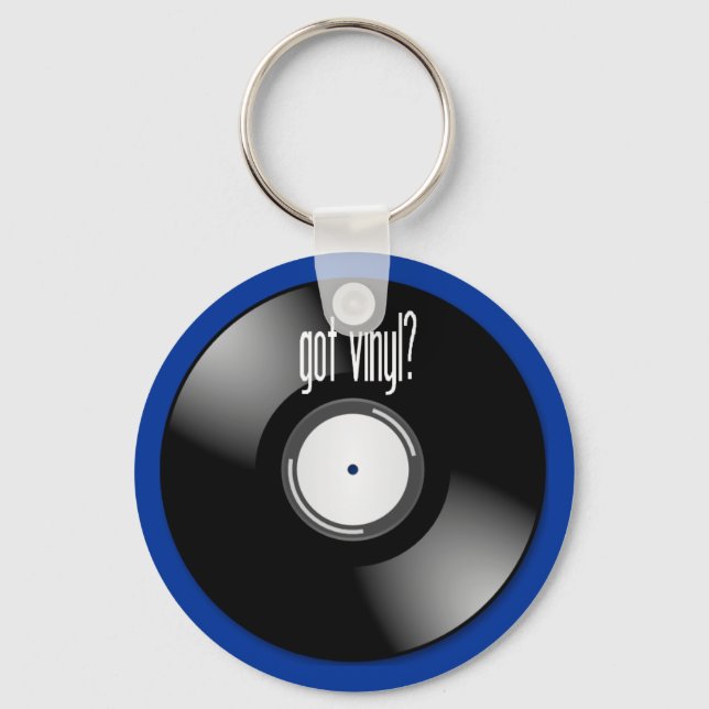 "Got Vinyl?" Album Key Chain Schlüsselanhänger (Vorderseite)