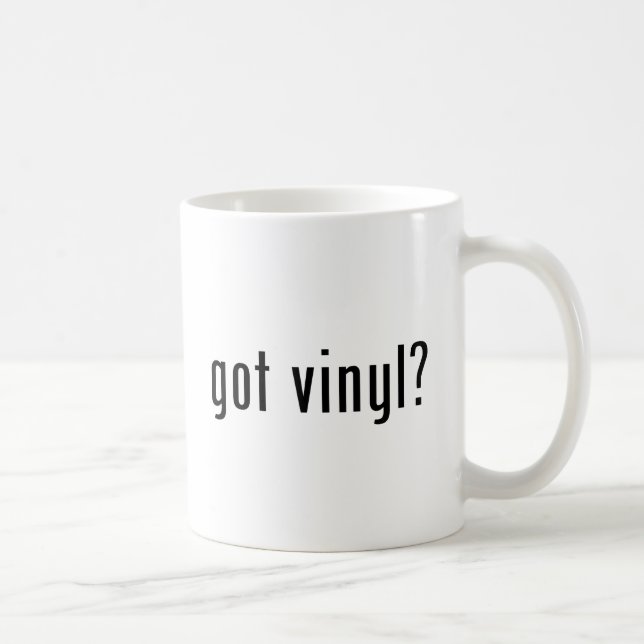 got Vinyl? Kaffeetasse (Rechts)