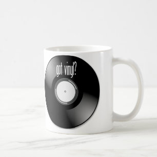 "Got Vinyl?" Rekordalbum-Kaffee-Tassen-Tassen Kaffeetasse
