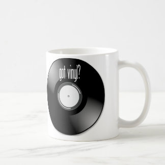 "Got Vinyl?" Rekordalbum-Kaffee-Tassen-Tassen Kaffeetasse
