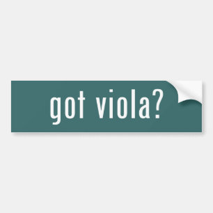 got Viola? Autoaufkleber