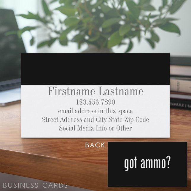 got? visitenkarte (Custom Business Card Template)