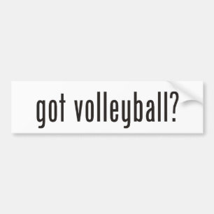 got Volleyball? Autoaufkleber