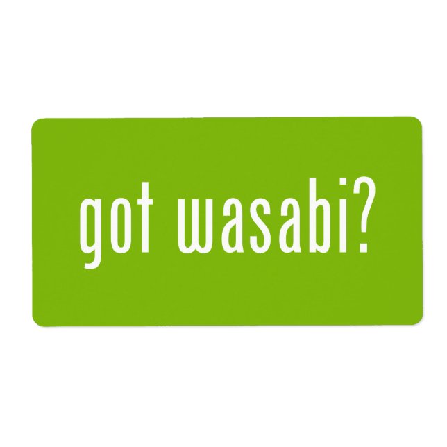 got Wabi? (Vorne)