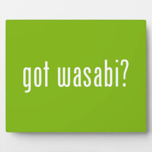 got Wabi? Fotoplatte