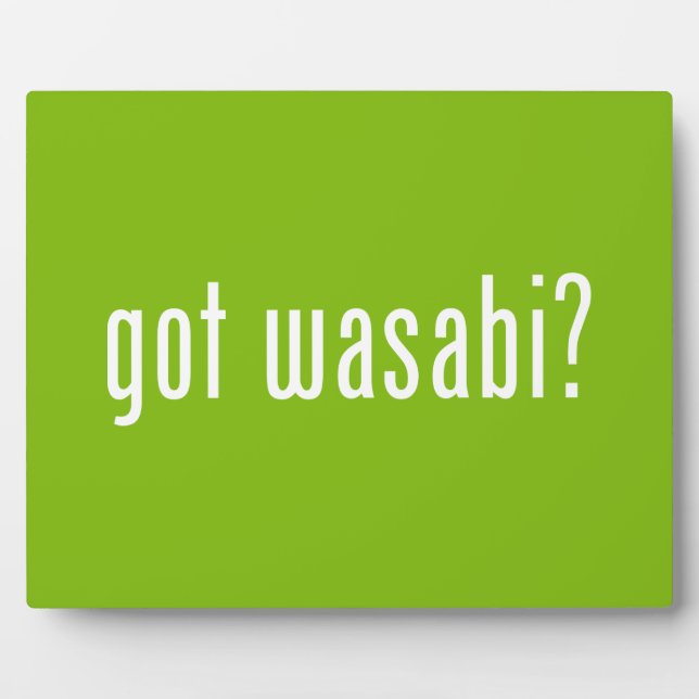 got Wabi? Fotoplatte (Vorderseite)