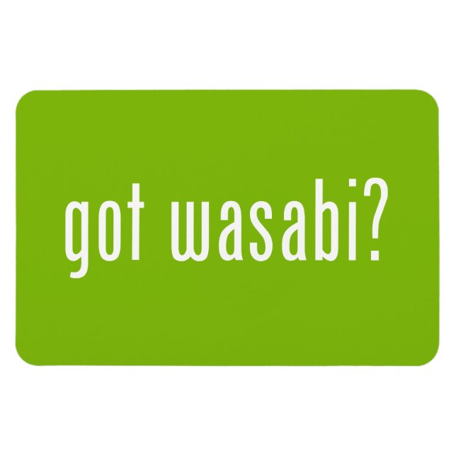 got Wabi? Magnet (Horizontal)