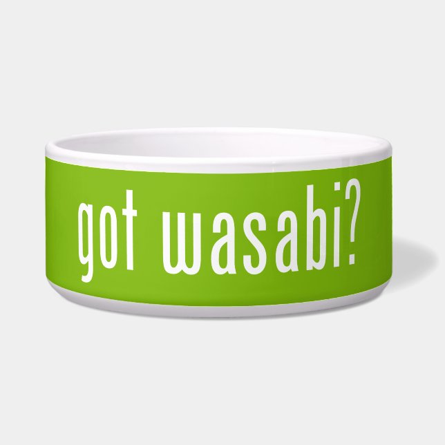 got Wabi? Napf (Vorderseite)