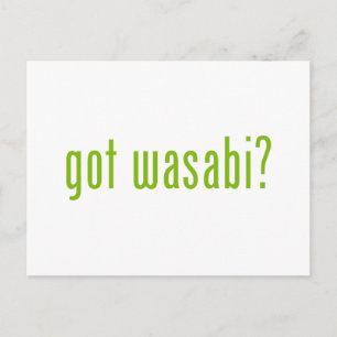 got Wabi? Postkarte