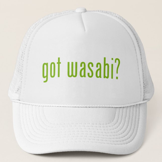 got Wabi? Truckerkappe (Vorderseite)