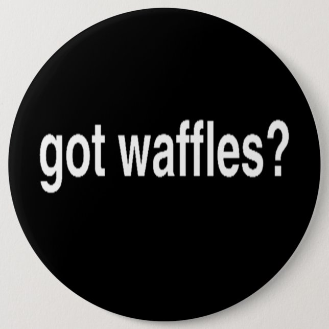 Got Waffeln Button (Vorderseite)
