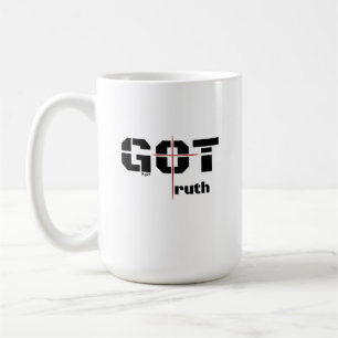Got Wahrheitskreuz Kaffeetasse