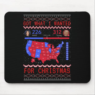 Got, was ich Weihnachten 2024 Gewollt politische W Mousepad