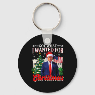 Got, was ich zu Weihnachten Gewollt Donald Trump 4 Schlüsselanhänger