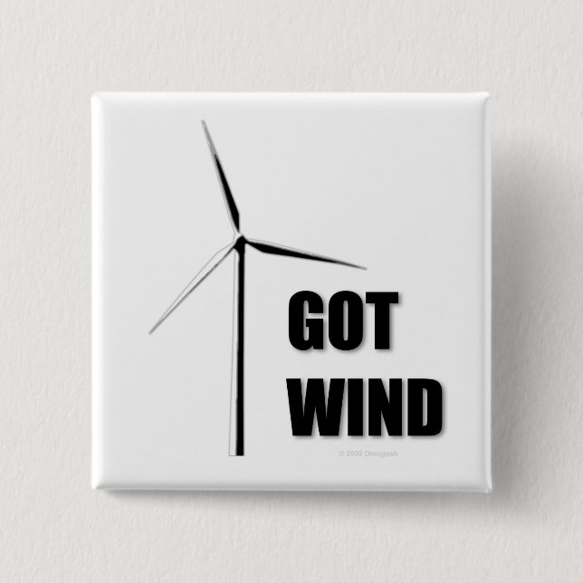 Got Wind - Knopf Button (Vorderseite)