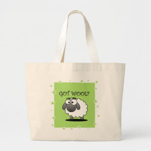 GOT WOLLEN? Taschen-Tasche Jumbo Stoffbeutel
